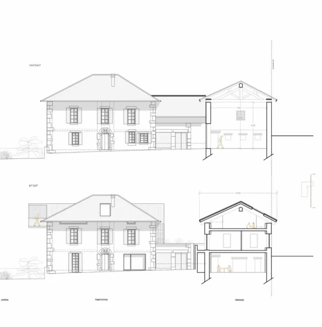 HABITAT PARTAGÉ ET GÎTE | LE TOUVET | 2023 - 2025

Réhabilitation d’une grange avec extension sur existant. 

Permis accepté. 

#bricotarchitecturebureauatelier 
#habitatpartagé 
#gite 
#architecture